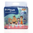 Bumtum Chota Bheem New Born Baby Diaper Pants, 60 Count, Leakage Protection Infused With Aloe Vera, Cottony Soft High Absorb Technology (Pack of 1)...