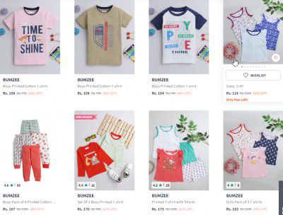 Upto 86% Off | Bumzee Kids Clothing Starts ₹221