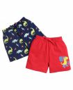 BUMZEE Navy & Red Boys Shorts Pack of 2 (Peb9222)...
