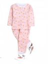 BUMZEE Pink Girls Full Sleeves T-Shirt and Pajama Set...