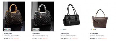Butterflies Handheld Bags & Wallets Up to 90% Off