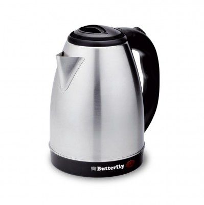 Butterfly Evo Pro 1.5L Electric Kettle | 1350 W | 360 degree Swivel Power Base | Dry Boil Protection