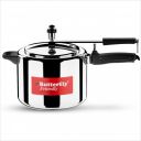 Butterfly Friendly Inner Lid 5 Ltr Aluminium Pressure Cooker, Induction Bottom...