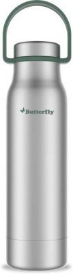 Butterfly Leisure 500 ml Flask  (Pack of 1, Silver, Steel)
