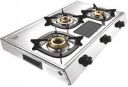 Butterfly Matchless 3 Burner SS Gas stove Stainless Steel ...