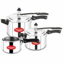 Butterfly Orchid 2 Litres, 3 Litres & 5 Litres Pressure Cookers | Inner Lid | Superior Stainless Steel...