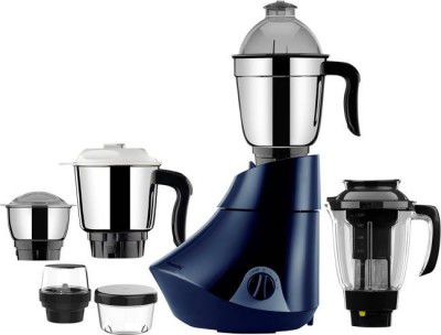 Butterfly Plus 750 W Juicer Mixer Grinder  (Rapid plus / Rapid Plus 5J | 5 Jars | Ink Blue)