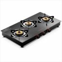 Butterfly Rapid 3B Auto Ignition LPG Glass Top Stove...