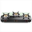 Butterfly Rapid Plus Glass Manual Gas Stove (3 Burners)...