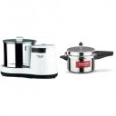 Butterfly Smart Wet Grinder Pressure Cooker with Outer Lid, 5 litres...