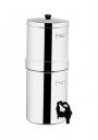 Butterfly Stainless Steel Water Filter, 34 litres with Double Candle, Silver, Rust Free, Premium Qualtiy...