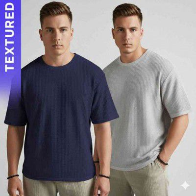 BUTZKE Self Design Men T-Shirt, Pack Of 1