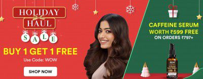 WOW : Buy 1 Get 1 Free + Free Ubtan Face Serum for Tan Removal (WORTH 599) Mini. Order ₹799