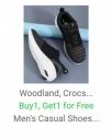 Buy 1 get 2nd free: Red Chief, Hush Puppies, Lee Cooper, Woodland, etc...