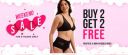 Clovia : Buy 2 Get 2 Free Bras and Panties...