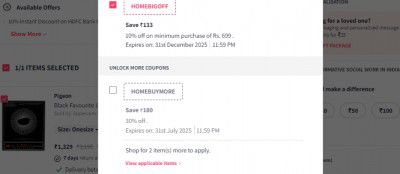 LOOT: BUY 3 ITEMS , GET EXTRA 30% DISCOUNT