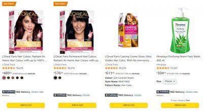 Buy Beauty Products Worth 599 & Get Free | (Simple Gel Creme + Sunsilk Serum) 