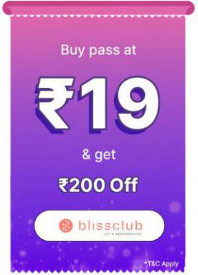 BBD Sale | Blissclub Pass only at Rs. 19 and get a discount of Rs. 200