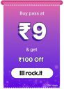BBD Sale | Buy Rockit Pass only at Rs. 9 and get a discount of Rs. 100...