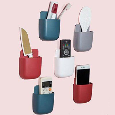 Buybest Wall Mounted Storage Box Remote Storage Organizer Case (Multicolour)