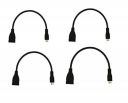 C & E 4 Pack-Micro USB OTG to USB 2.0 Adpater OTG Cable-Straight...