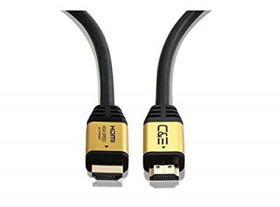 C & E HDMI cable – 4K HDMI cord (HDMI to HDMI cable @60Hz High Speed with Ethernet 25 ft Ultra /7.62 Meter 2.0 1.8288 m HDMI Cable (Compatible with HDTV, Gold)