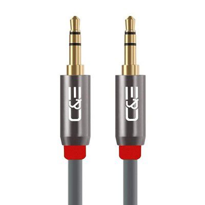 C & E 3.5mm Aux CNE684383 Male to Male Stereo Audio Cable (Pack of 3)