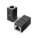 C & E RJ45 Coupler Ethernet Extender, in-Line Coupler Female to Female (5pcs, Black)...