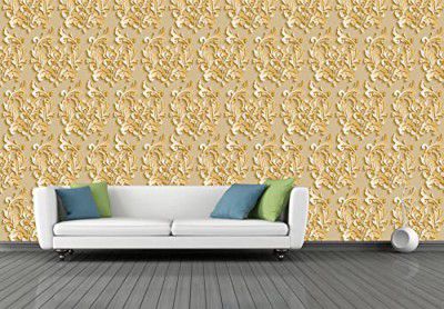 CABANA HOMES PVC Self-Adhesive Wallpaper, 45 x 125 cm (6 sq. ft) Made in India