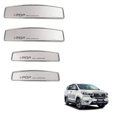 Cabix Car Door Guard Edge Dent Protector Anti Scratch Water Proof I pop Silver Universal for Toyota Innova/Hyryder/Fortuner/Glanza/Camry/Cruiser/Rumion/Crysta/Etios/Liva/Corolla Altis/Yaris