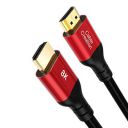 CableCreation 8K HDMI Cable 3.3 Feet, 48Gbps HDMI 8K@60Hz Cable eARC HDR HDCP 2.2 2.3 Compatible with PS5, PS4, Xbox Series X, MacBook Pro 2021, Roku TV (Red)...