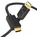 CableCreation Active DisplayPort to HDMI, DP to HDMI Cable (Male to Male) Support Eyefinity Multi-Screen, 4K & 3D Audio/Video Converter, 10 Feet/3m...