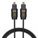CableCreation Optical Digital Audio Cable 10FT, Thin Fiber Optic Toslink Gold Plated Optical S/PDIF Cord for Home Theater, Sound Bar, TV, PS4, Xbox, VD/CD Player, Game Console& More, Black/OD:2.2mm...