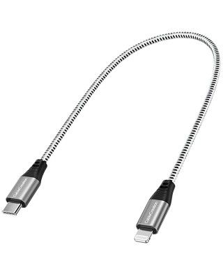 CableCreation Short 1FT USB C to Lightning Cable Type C to iPhone Charging Cable for iPhone  