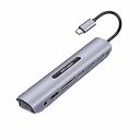 CableDeconn USB C Dock Station Thunderbolt 3 Type-c to HDMI VGA USB TF SD Card with 3.5 AUX Audio Jack HD Converter Adapter Compatible with MacBook pro (E0103)...