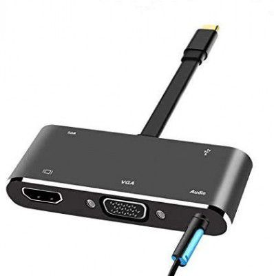 CableDeconn USB C HDMI VGA Hub (A0205)