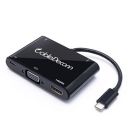 CableDeconn USB C hub usb3.1 Type C to HDMI VGA Adapter...