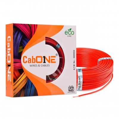 CabONE Lite 2.5 Sq mm Electrical Wire - 90m Blue Single Core CCA Copper Wire 