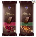 Cadbury Bournville Dark Chocolate Bar with Cranberry, 80 gm (Pack of 5) and Bournville Dark Chocolate Bar with Raisin & Nuts, 80 gm (Pack of 4)...
