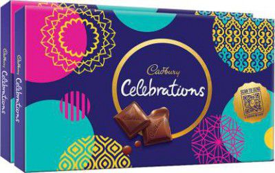 Cadbury Celebrations Assorted Gift Pack Bars  (2 x 178.9 g)