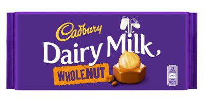 Cadbury Dairy Milk Bar Wholenut, 200 g