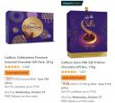 Cadbury Dairy Milk Chocolate Gift Box @ Minimum 30% Discount...