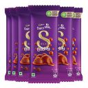 Cadbury Dairy Milk Silk Bubbly Chocolate Bar, Pack of 6 x 50g...