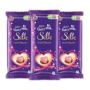 Cadbury Dairy Milk Silk Chocolate Bar, Pack of 3 x 150g...