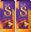 Cadbury Dairy Milk Silk Desserts Cake Chocolate Bars  (2 x 140 g)...