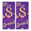 Cadbury Dairy Milk Silk Valentine's Heart Blush Chocolate Bar Gift Pack, 250 g (Pack of 2)...