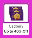 Cadbury @ upto 40% off in Flipkart Big Billion Days 2023
...