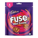 Cadbury Fuse Peanut & Caramel filled Mini Treats Chocolate Bars,93 Gm...