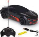 CADDLE & TOES Remote Control Toy Car Electric Chargeable 3D Lightning (Black)...