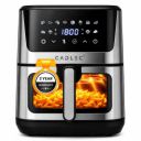 Cadlec AirPulse 2100W Digital Air Fryer | 360° Rapid Air Circulation, 12 Preset Menus, Touch Control Panel, 8L Non-Stick Basket, Low Oil Cooking, 2-Year Warranty, Silver...